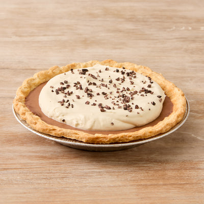 Chocolate Bourbon Mousse Pie