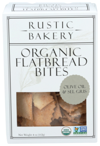 Olive Oil & Sel Gris Flatbread Bites